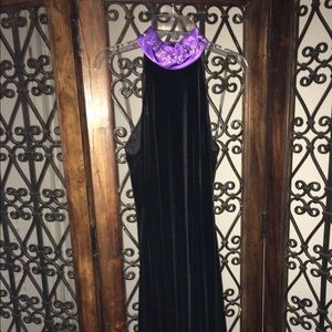 VELVET FORMAL GOWN